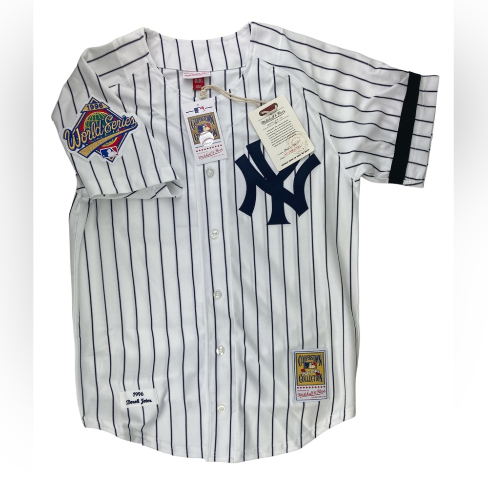 Derek Jeter Authentic New York Yankees 1996 Jersey